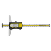 Kép 1/4 - ASIMETO Mélységmérő tolómérő dupla horoggal digitális 0 - 150 mm / 0,01 mm 323-06-7