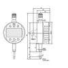 Kép 2/4 - MAHR Mérőóra digitális : 25 mm / 0,0005 mm IP42 4337665