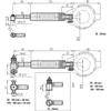Kép 4/4 - MITUTOYO Furatmérő rövid szár órás : 100 - 160 mm / 0,001 mm 511-774-20