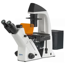 KERN Inverz mikroszkóp trinokulár tubus okulár HWF 10×/∅ 22 mm/ objektív LWD10×/LWD20×/LWD40×/LWD20×PH/ nagyítás: 400x/ LED világitás OCM 167 KERN Inverz mikroszkóp trinokulár tubus okulár HWF 10×/∅ 22 mm/ objektív LWD10×/LWD20×/LWD40×/LWD20×PH/ nagyítás: 400x/ LED világitás OCM 167