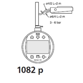 MAHR 1082 p Pneumatikus orsókiemelő kar (12,5 + 25 mm) 4336230