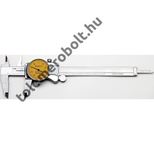 ASIMETO Tolómérő órás 0 - 200 mm / 0,01 mm szögletes mélységmérő 304-08-4