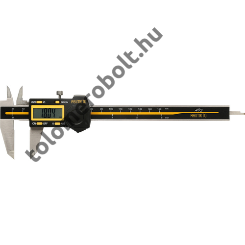 ASIMETO Tolómérő digitális 0 - 200 mm / 0,01 mm szögletes mélységmérő 307-58-2