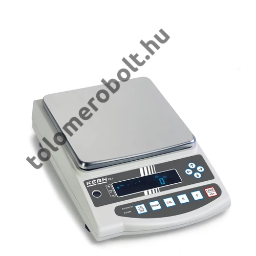 KERN Precíziós mérleg hitelesíthető, gyártói hitelesítéssel rendelhető max 2200 g: d=0,01 g PEJ 2200-2M