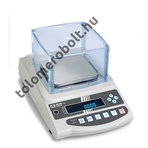 KERN Precíziós mérleg hitelesíthető, gyártói hitelesítéssel rendelhető max 620 g: d=0,001 g PEJ 620-3M