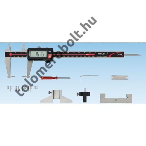 MAHR 16 EWRI-V UNIVERSAL CALIPER SET, 8"/200MM, FLAT DEPTH ROD, 4118907
