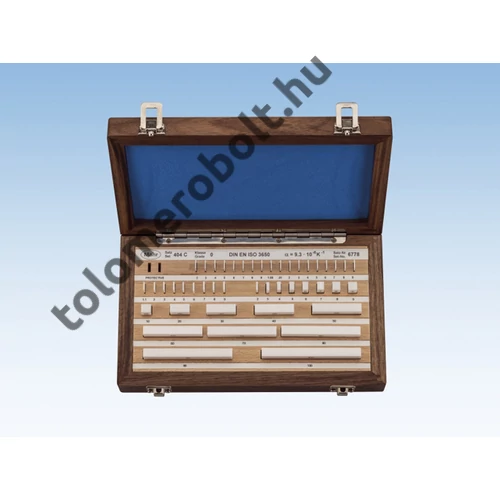 MAHR 404 C/0 Gage Block Set 46 pcs., Ceramic 4800008