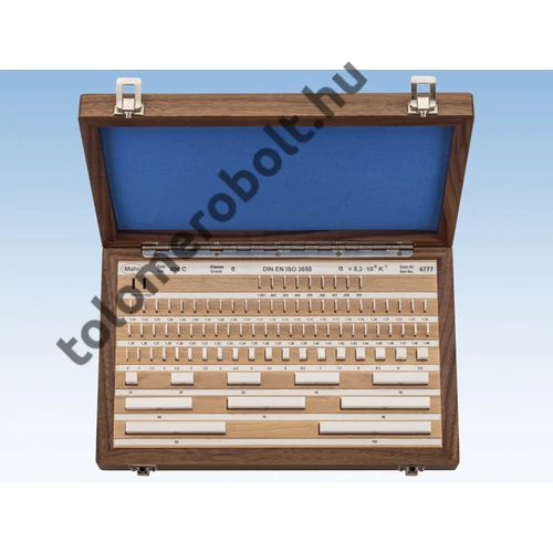 MAHR 406 C/0 Gage Block Set 87 pcs., Ceramic 4800018