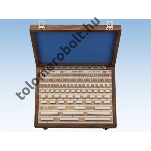 MAHR 409 C/0 Gage Block Set 121 pcs., Ceramic 4800038