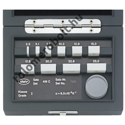 MAHR 419 C/1 Gage Block Set 10 pcs., Ceramic 4800090