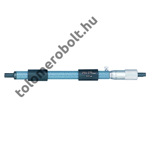 MITUTOYO 2 ponton mérő rudas furatmikrométer skáladobos : 250 - 275 mm / 0,01 mm 133-151