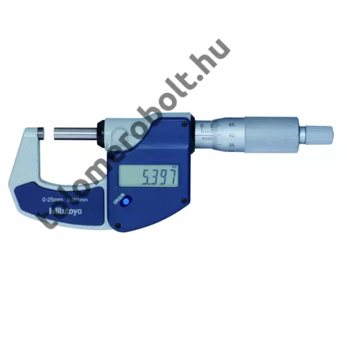 MITUTOYO Mikrométer digitális : 0 - 25 mm / 0,001 mm 293-821-30