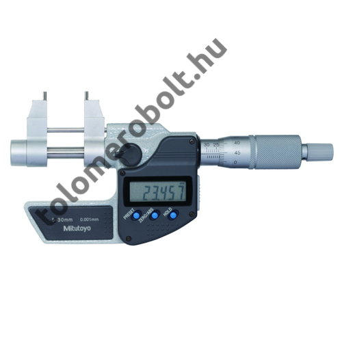 MITUTOYO 2 ponton mérő mérőcsőrös furatmikrométer digitális : 5 - 30 mm / 0,001 mm 345-250-30