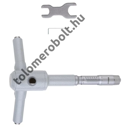 MITUTOYO 3 ponton mérő furatmikrométer skáladobos : 225 - 250 mm / 0,005 mm 368-779