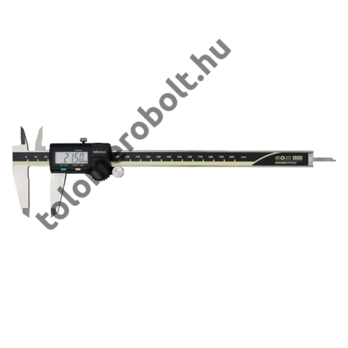 MITUTOYO Tolómérő digitális 0 - 200 mm / 0,01 mm görgővel szögletes mélységmérő 500-152-30