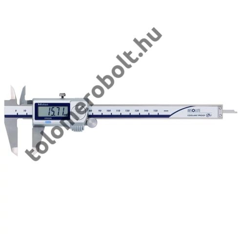 MITUTOYO Tolómérő digitális 0 - 150 mm / 0,01 mm görgővel szögletes mélységmérő IP67 500-702-20