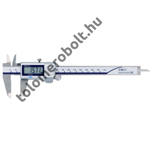 MITUTOYO Tolómérő digitális 0 - 150 mm / 0,01 mm görgővel szögletes mélységmérő IP67 500-712-20