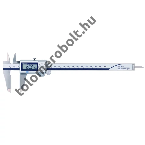 MITUTOYO Tolómérő digitális 0 - 200 mm / 0,01 mm görgővel szögletes mélységmérő IP67 500-713-20