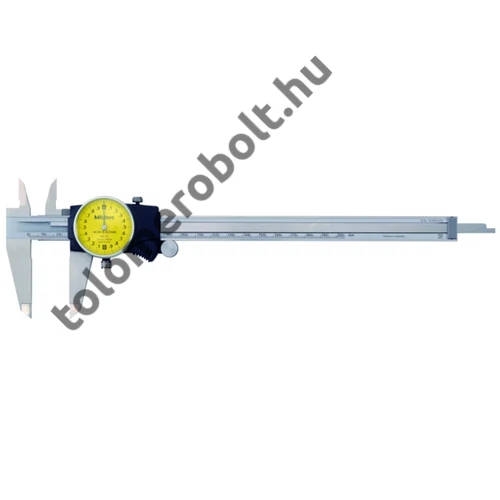 MITUTOYO Tolómérő órás 0 - 200 mm / 0,02 mm görgővel szögletes mélységmérő 505-731