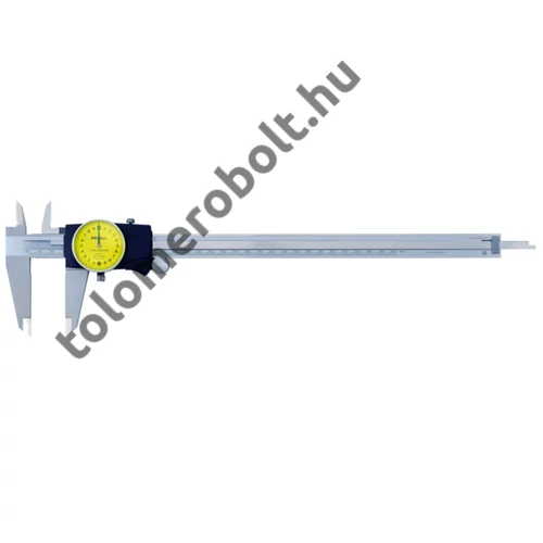 MITUTOYO Tolómérő órás 0 - 300 mm / 0,02 mm görgővel szögletes mélységmérő 505-745