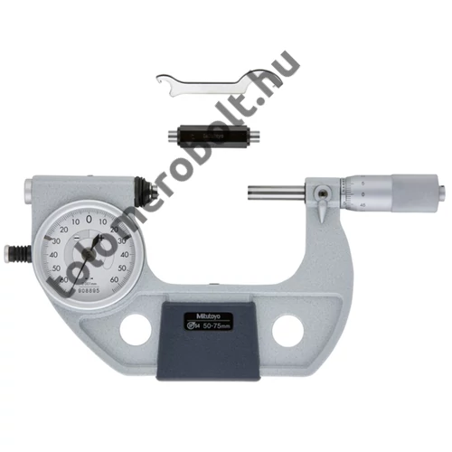 MITUTOYO Passzaméter órás : 50 - 75 mm / 0,001 mm IP54 510-123