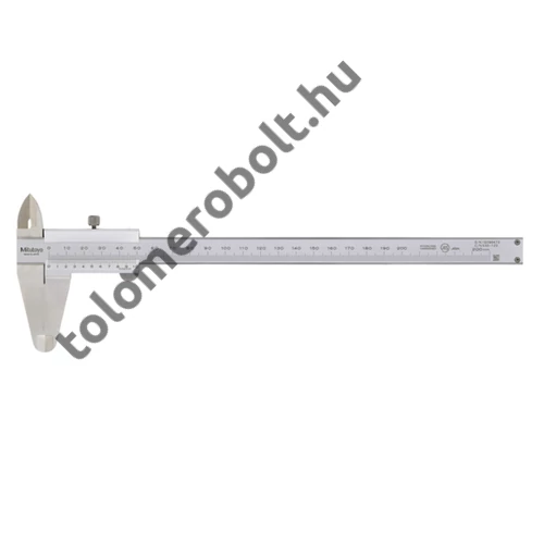 MITUTOYO Tolómérő nóniuszos 0 - 200 mm / 0,02 mm szögletes mélységmérő 530-123