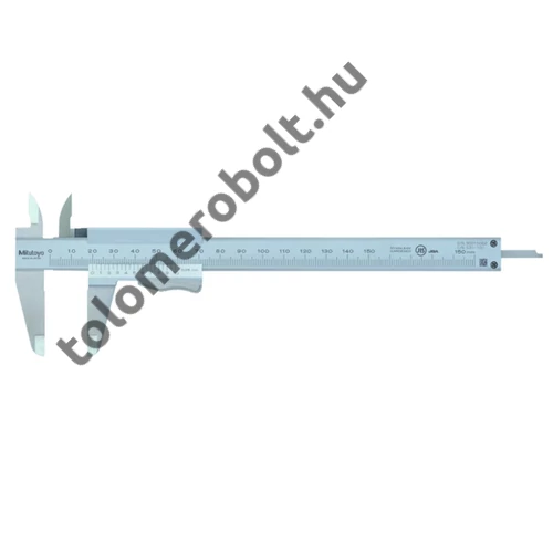 MITUTOYO Tolómérő rugós rögzítővel nóniuszos 0 - 150 mm / 0,05 mm szögletes mélységmérő 531-101