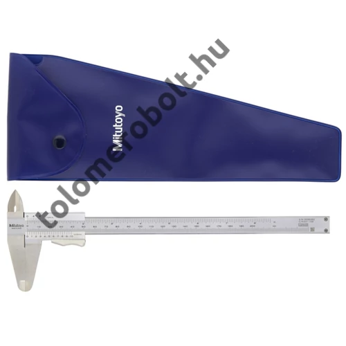MITUTOYO Tolómérő finomállítóval nóniuszos 0 - 200 mm / 0,05 mm szögletes mélységmérő 531-108