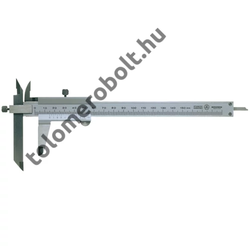 MITUTOYO Eltoltpofás tolómérő nóniuszos 0 - 150 mm / 0,05 mm szögletes mélységmérő 536-101