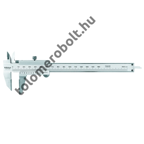 MITUTOYO Előrajzoló tolómérő nóniuszos 0 - 150 mm / 0,05 mm szögletes mélységmérő 536-221