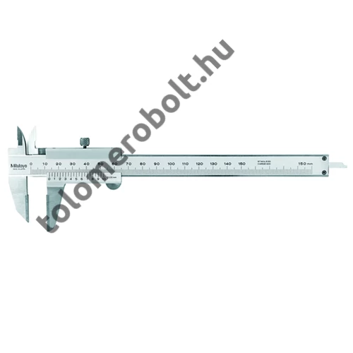 MITUTOYO Előrajzoló tolómérő nóniuszos 0 - 200 mm / 0,05 mm szögletes mélységmérő 536-222